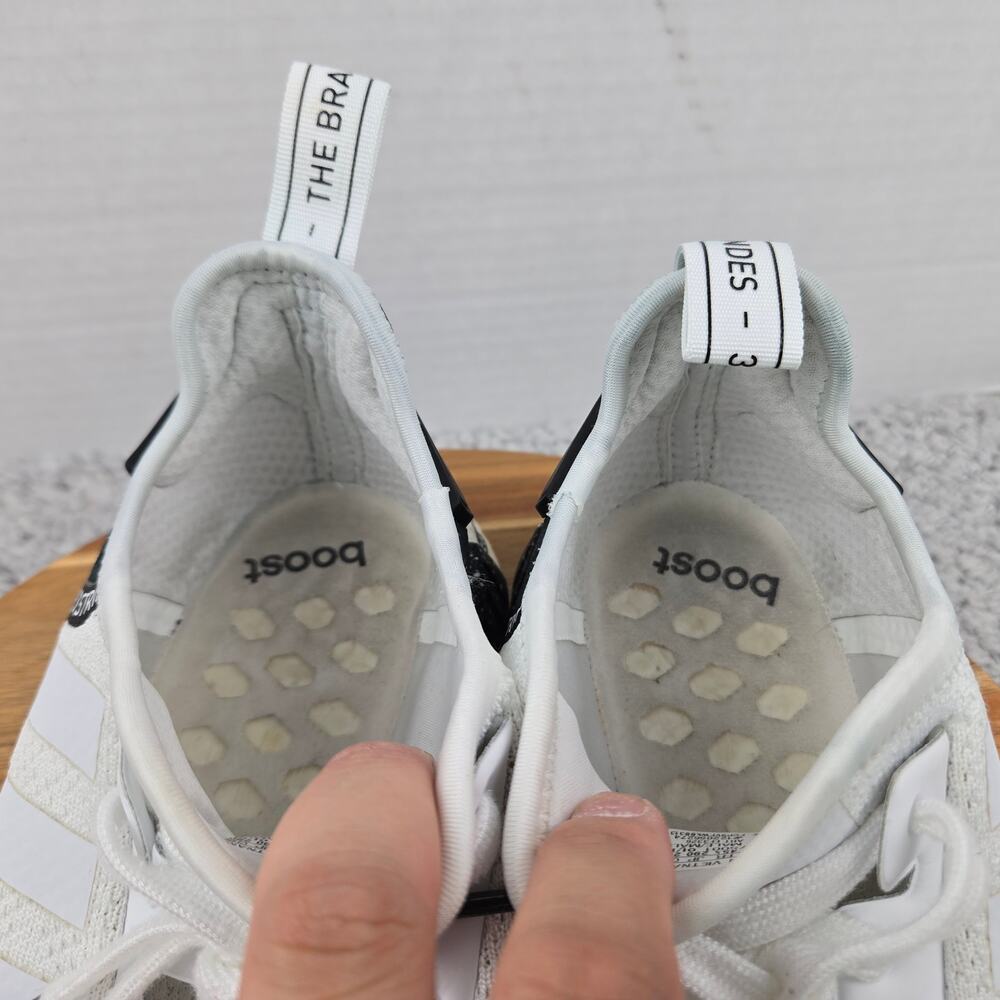 Adidas Mens 11 NMD R1 Speckle Pack White Lifestyle Daily Casual Sneaker EF3326 - Picture 12 of 13